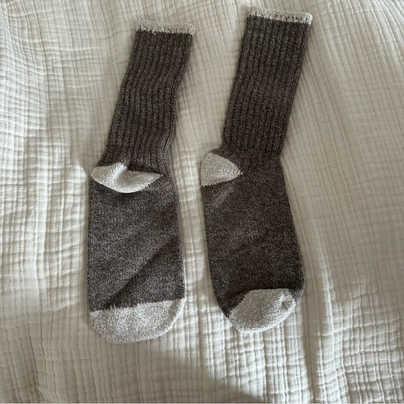 Men’s Brown & Tan Wool Socks - Picture 1 of 5